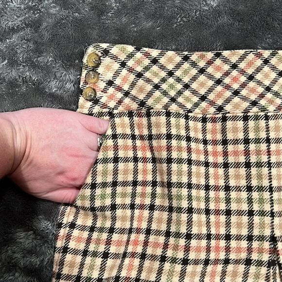 113. Ann Taylor Y2k Plaid Mini Skirt NWOT Size 2P - Picture 6 of 13